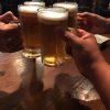 居酒屋みーちゃんで花火仲間と集う