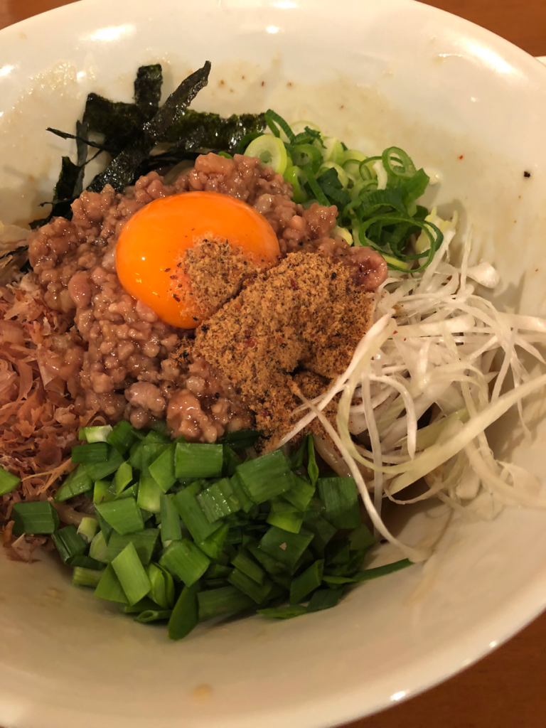 鯖江にオープンした「中華そばRyo」のまぜそばを食べてみた！