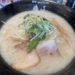 越前ラーメン塩`てつ`で塩てつ式部と目玉焼き丼