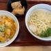 風邪気味なのでなか卯でうどんとタンパク質補給